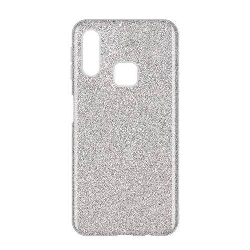 Wozinsky Glitter Case błyszczące etui pokrowiec z brokatem Samsung Galaxy A40 srebrny