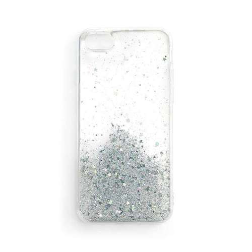 Wozinsky Star Glitter błyszczące etui pokrowiec z brokatem Samsung Galaxy A22 4G przezroczysty