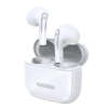 Bezprzewodowe Słuchawki Dokanałowe TWS Bluetooth 5.1 Stereo Music Kakusiga KSC-708 białe