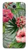 Boho Case LG X Power 2 Kwiaty tropikalne
