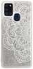 Brokat Case Samsung Galaxy A21s biała mandala