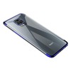 Clear Color case żelowy pokrowiec etui z metaliczną ramką Xiaomi Redmi Note 9 Pro / Redmi Note 9S niebieski