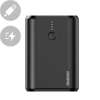 Dudao power bank 10000 mAh Power Delivery Quick Charge 3.0 22,5 W czarny (K14_Black)