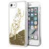 Etui Karl Lagerfeld KLHCI8SGGO iPhone 7/8 złoty/gold hard case Signature Liquid Glitter