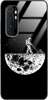 Etui szklane GLASS CASE kosmonauta z kosiarką Xiaomi Mi NOTE 10 Lite 