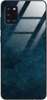 Etui szklane GLASS CASE marmur turkus kamień Samsung Galaxy A31 