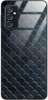 Etui szklane GLASS CASE niebieska łuska Samsung Galaxy M52 5G 