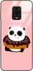 Etui szklane GLASS CASE panda w pączku  Xiaomi Redmi NOTE 9S / Redmi NOTE 9 PRO 