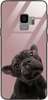 Etui szklane GLASS CASE różowy buldog Samsung Galaxy S9 