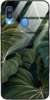 Etui szklane GLASS CASE tropikalne liście Samsung Galaxy A40 