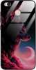Etui szklane GLASS CASE wilk w różowych chmurach Xiaomi Redmi 4X 