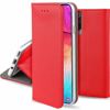 Etui z klapką portfel Flip Magnet LG K20 2019 czerwone