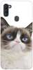 Foto Case Samsung Galaxy M11 grumpy cat