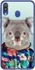 Foto Case Samsung Galaxy M20 koala w koszuli