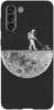 Foto Case Samsung Galaxy S21 astronauta i księżyc