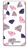 Foto Case Xiaomi Redmi 4A różowe diamenty