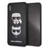 Karl Lagerfeld KLHCI65KICKC iPhone Xs Max hardcase czarny/black Karl & Choupette