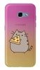 Ombre Case Samsung Galaxy A3 (2017) koteł z pizzą