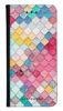Portfel Wallet Case Samsung Galaxy A10e kolorowe płytki