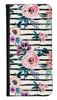 Portfel Wallet Case Samsung Galaxy A20e kwiaty i paski