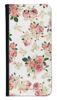 Portfel Wallet Case Samsung Galaxy A30 beżowe kwiatki