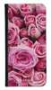 Portfel Wallet Case Xiaomi Redmi NOTE 10 / Redmi Note 10S / Poco M5s różowe róże