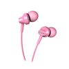 REMAX słuchawki z mikrofonem różowe
