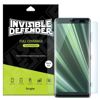 Ringke Invisible Defender 3x folia ochronna na cały ekran i boki telefonu TPU Sony Xperia XZ3 - case friendly (IFSN0007-RPKG)