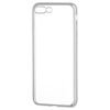 Żelowy pokrowiec etui Metalic Slim iPhone 8 Plus / 7 Plus srebrny